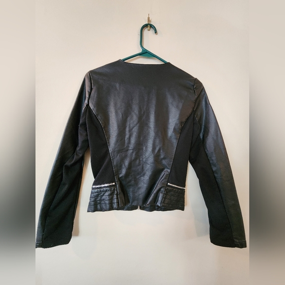 DYNAMITE FAUX LEATHER JACKET - Picture 3 of 5